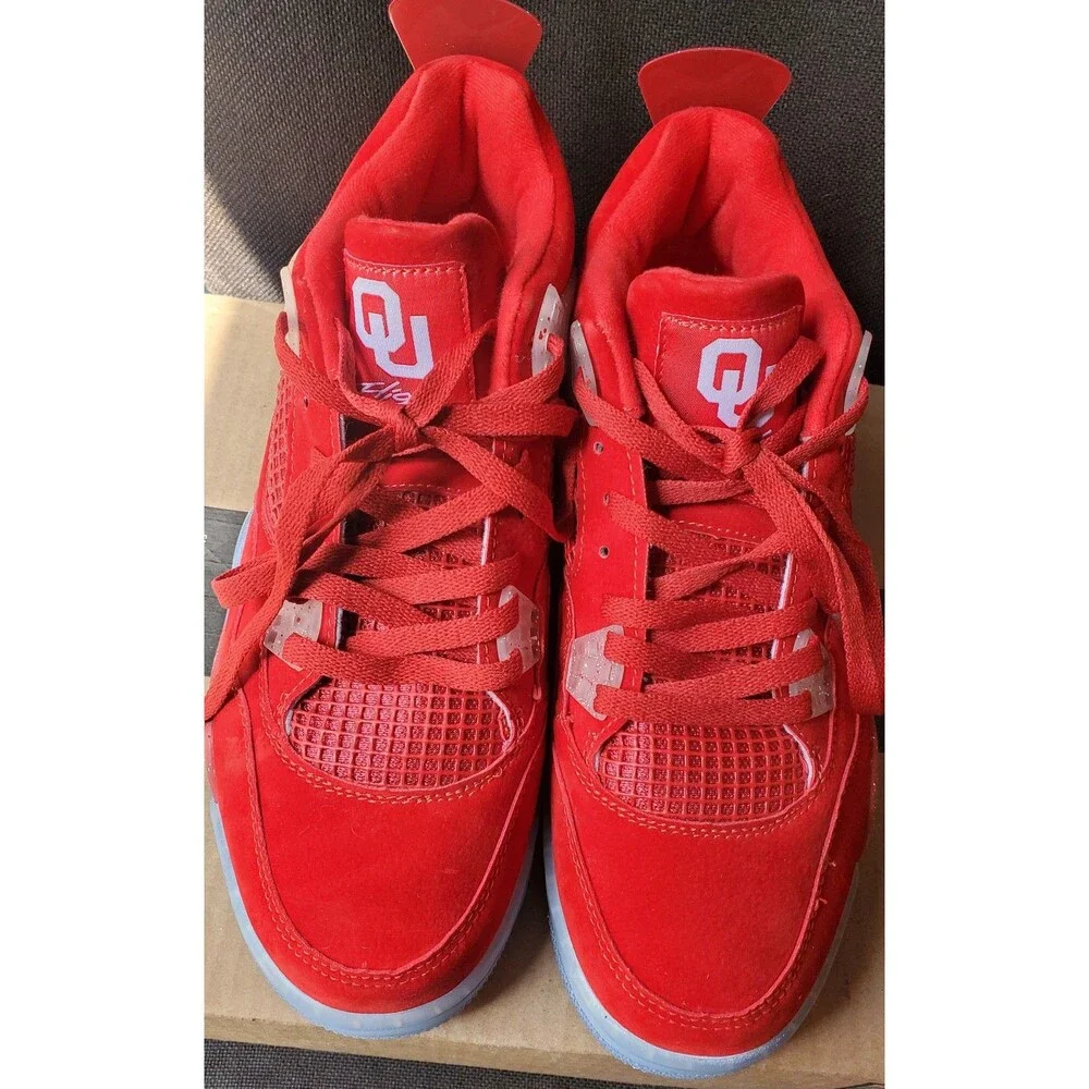 Jordan 4 Retro Oklahoma Sooners. Size 11